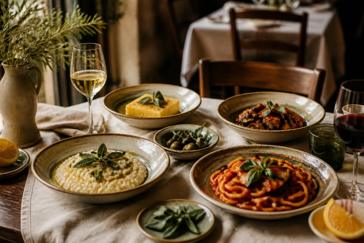 Italie du Nord, Italie du Sud : deux cuisines